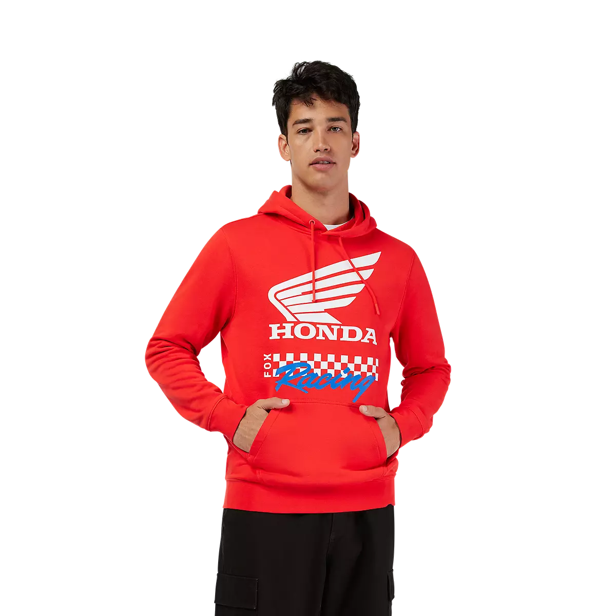 Fox Racing - Honda Pullover Hoodie-Red (34698-003)