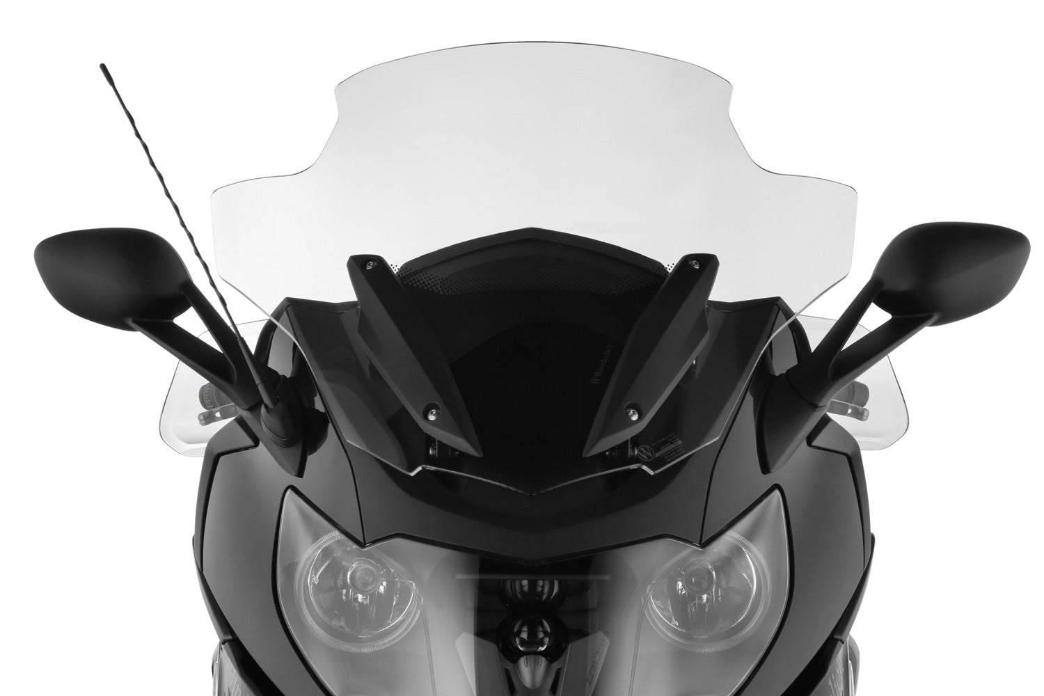 Wunderlich windshield »MARATHON« K1600GT for optimal and turbulence-free touring enjoyment.