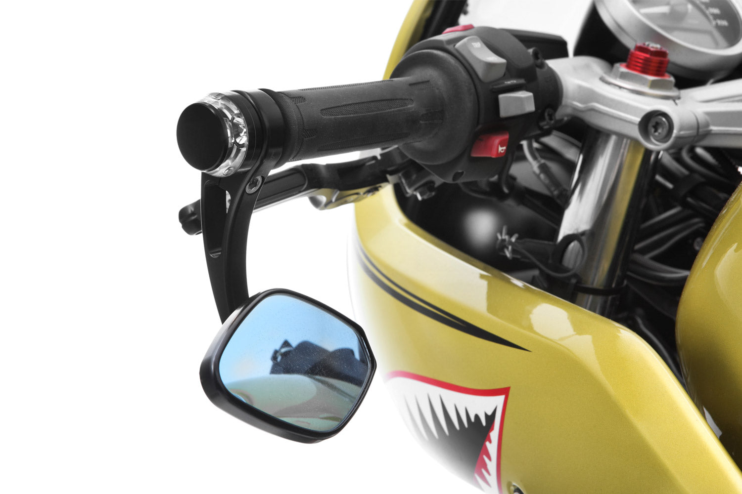 Adapter for handlebar end mirror and mo.Blaze Disk indicator-35661-200