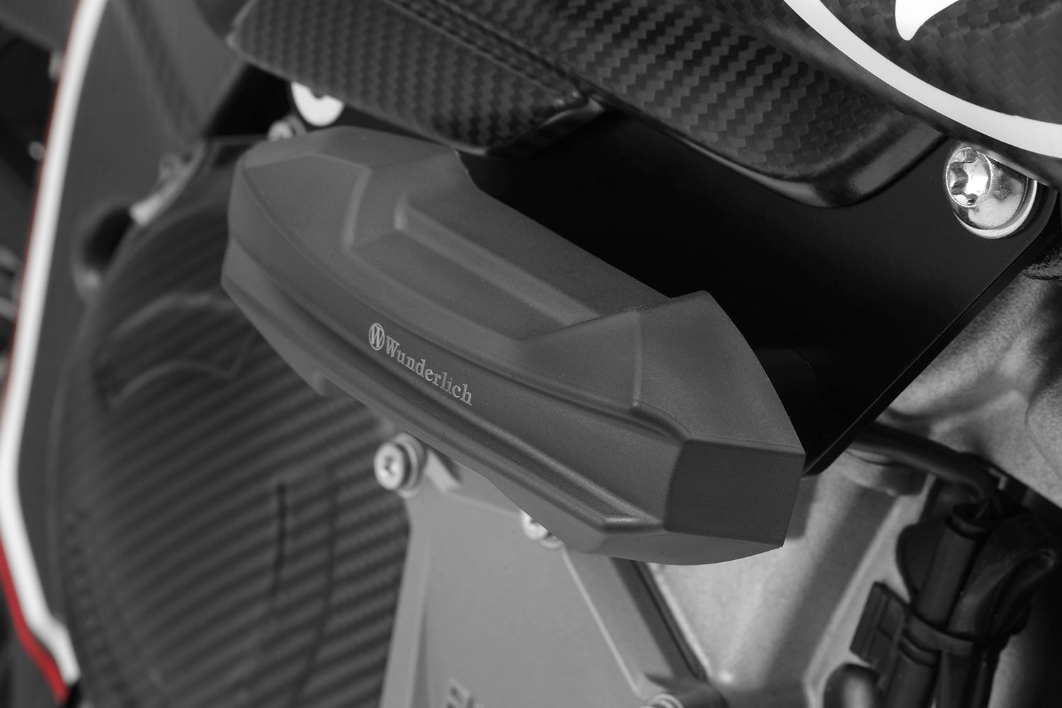 Wunderlich crash pads RACING S 1000 R - complete your BMW ✔ Premium components ✔ Integrated design ➜ Order now