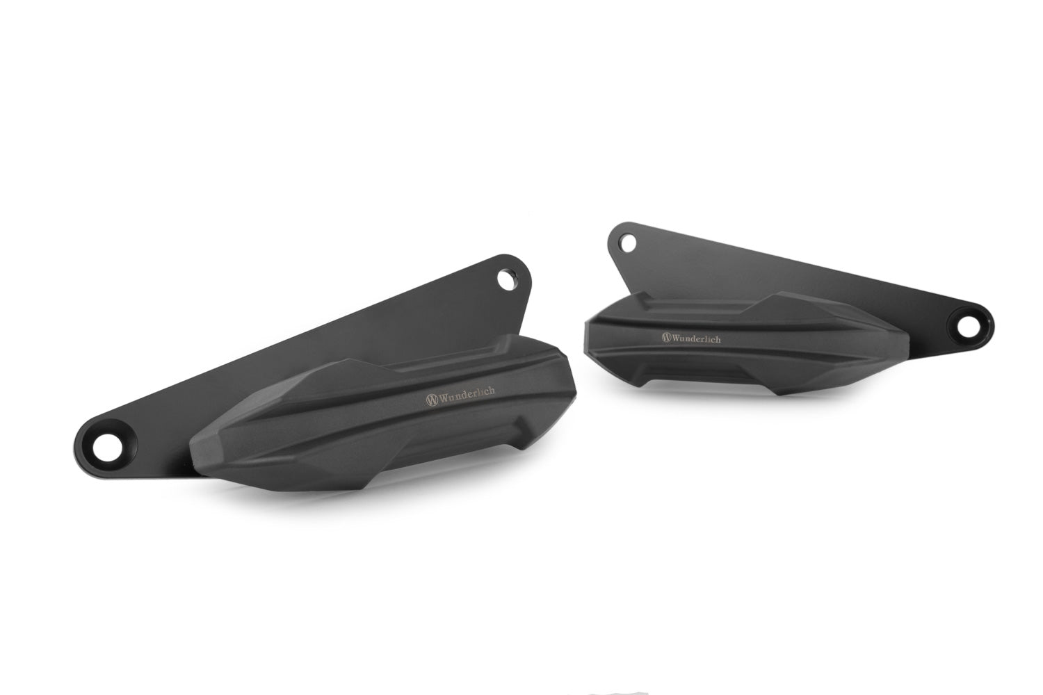 Racing crash pads for the BMW S 1000 R 2021 from Wunderlich. Crash pads mitigate the expensive consequences of crashes, falls and skids.