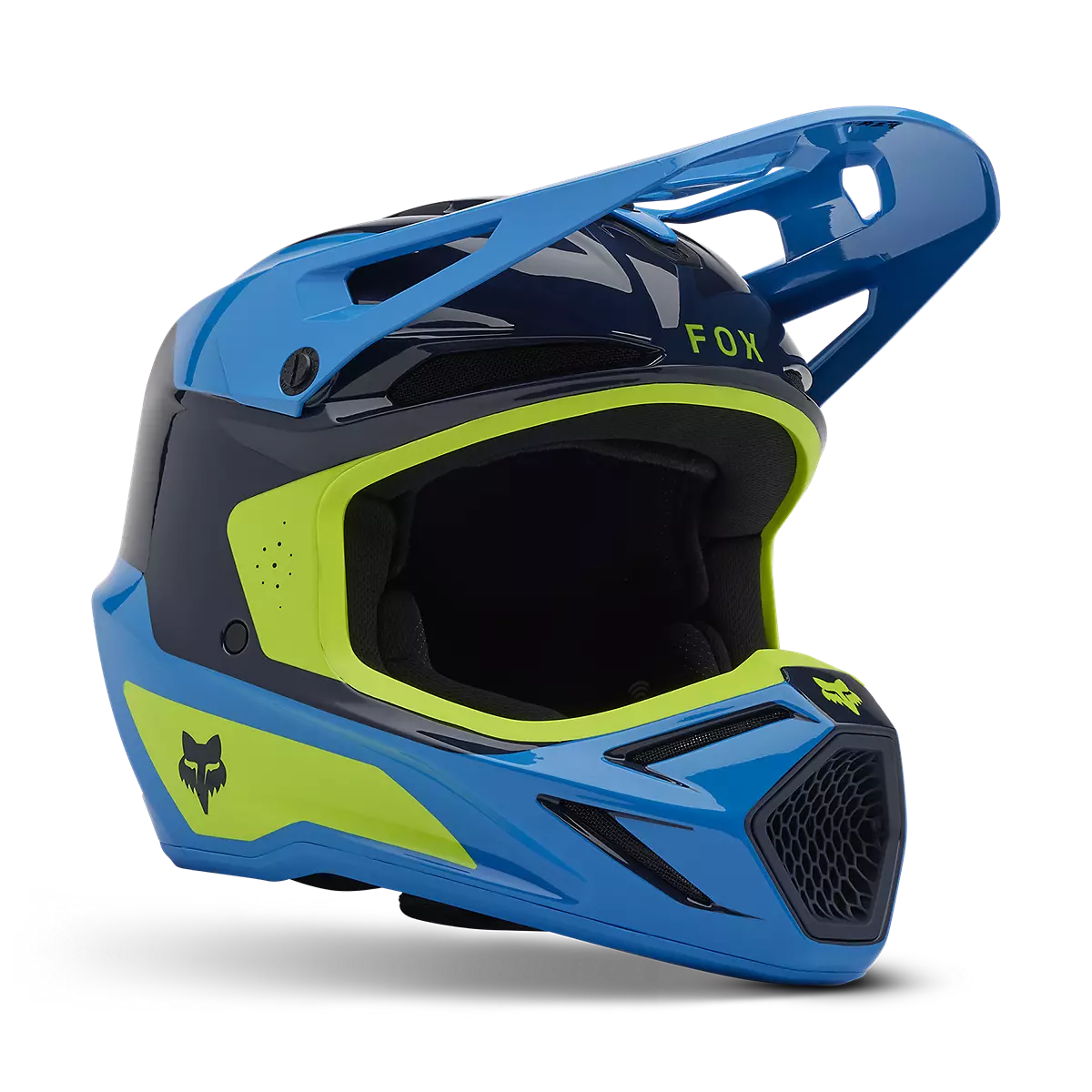Fox Racing - Youth V3 Impression Helmet-True Blue (36117-188)