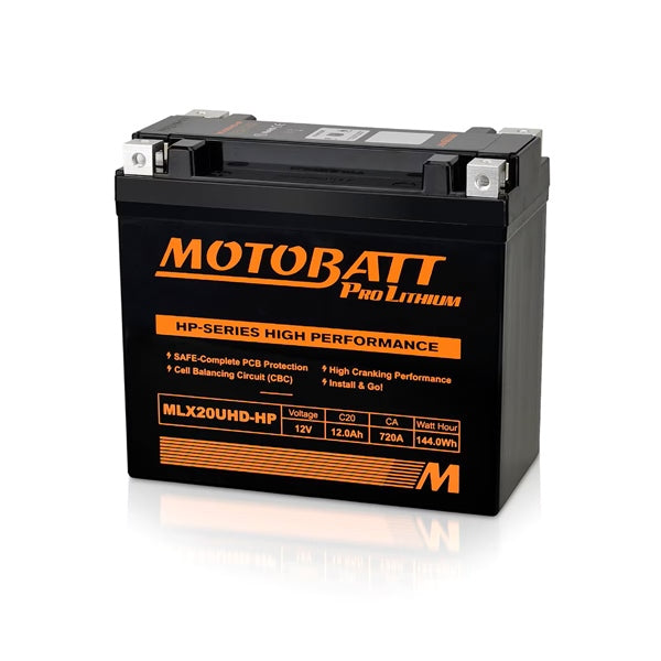 Motobatt-MLX20UHD-HP BATTERY PRO LITHIUM MOTOBATT MLX20UHD-HP 