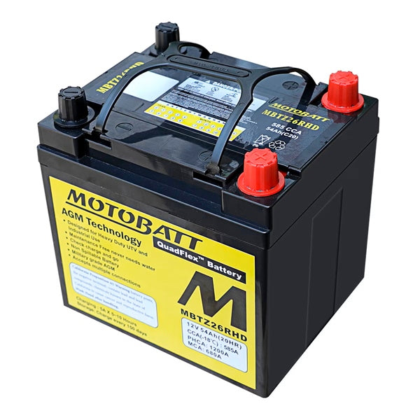 Motobatt-MBTZ26RHD BATTERY QUADFLEX MOTOBATT MBTZ26RHD 