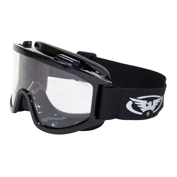 GlobalVision-GOGGLE WIND-SHIELD CLR W/POUCH WIND-SHIELD CL A/F 787217650029