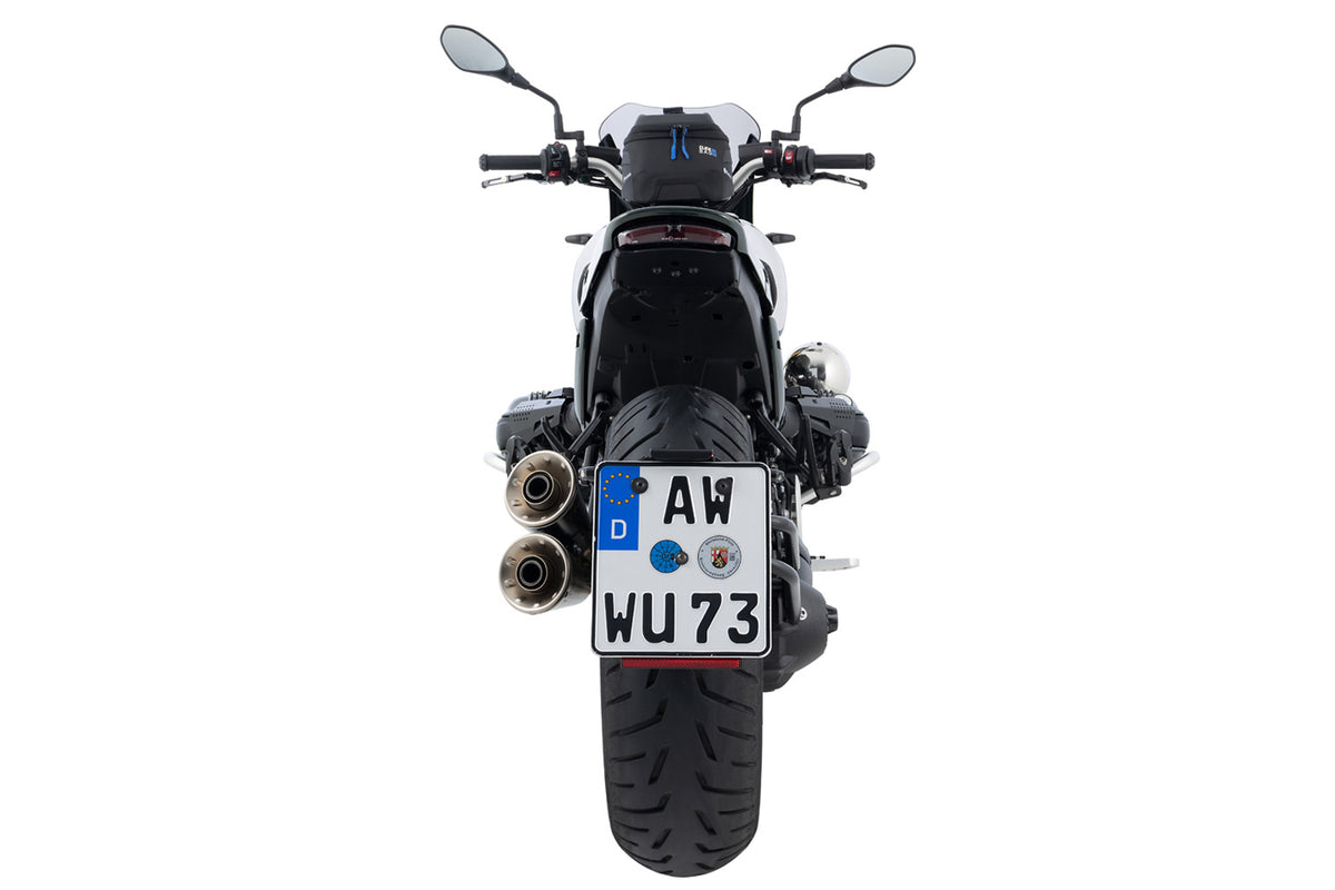 Wunderlich SWING License Plate Holder for Cardan Mount R 12 - complete your BMW ✔ Premium components ✔ Integrated design ➜ Order now