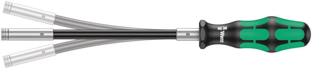Wera Tools - 393 S Bitholding screwdriver extra slim with flexible shaft