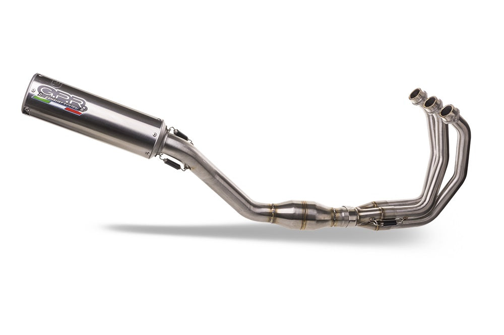GPR-Exhaust---M3-Inox-Full-Line-for-XSR900-from-2022-to-2024-dB-Killer-Catalyst