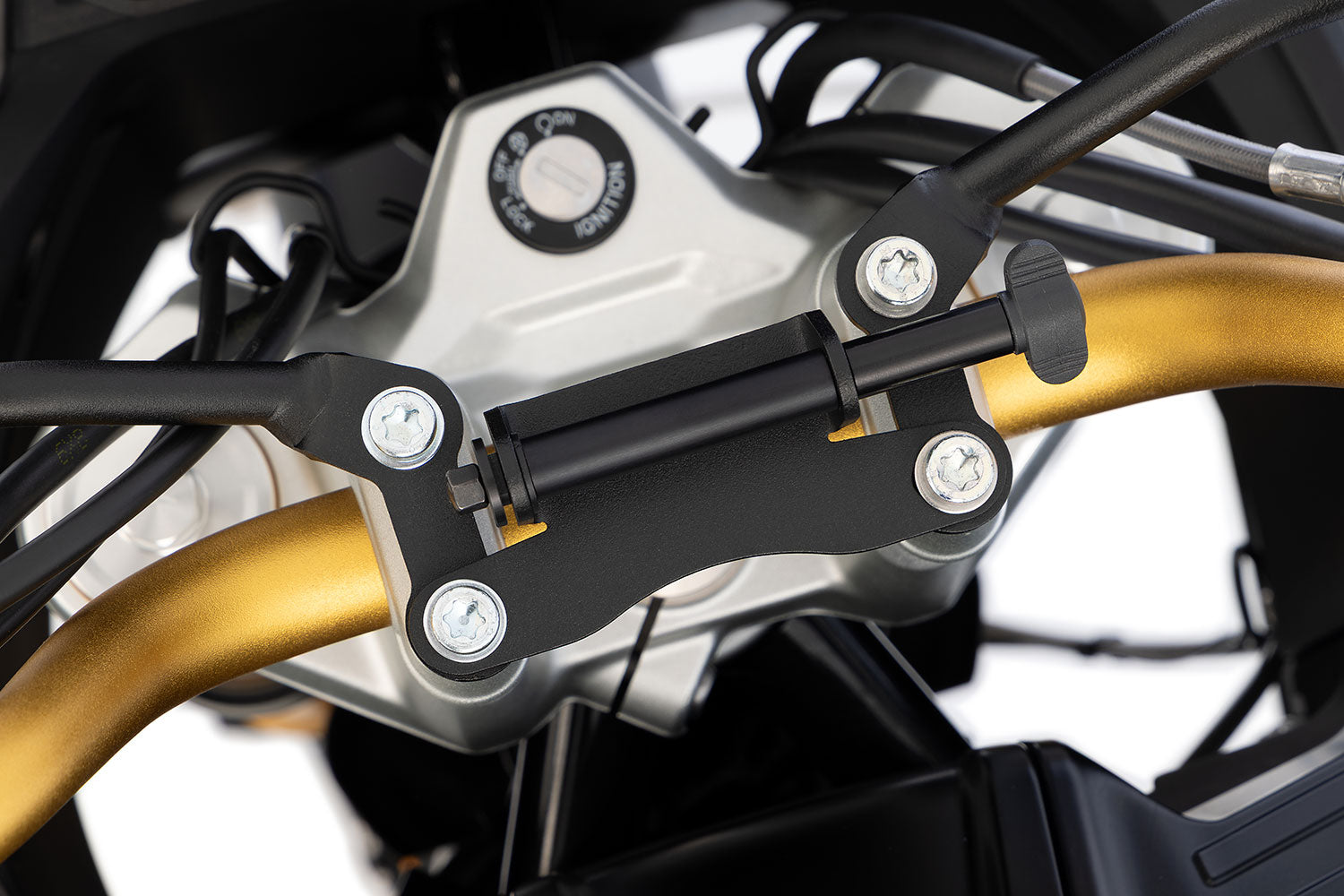 Wunderlich - Handlebar Clamp Device Carrier for F 450 GS