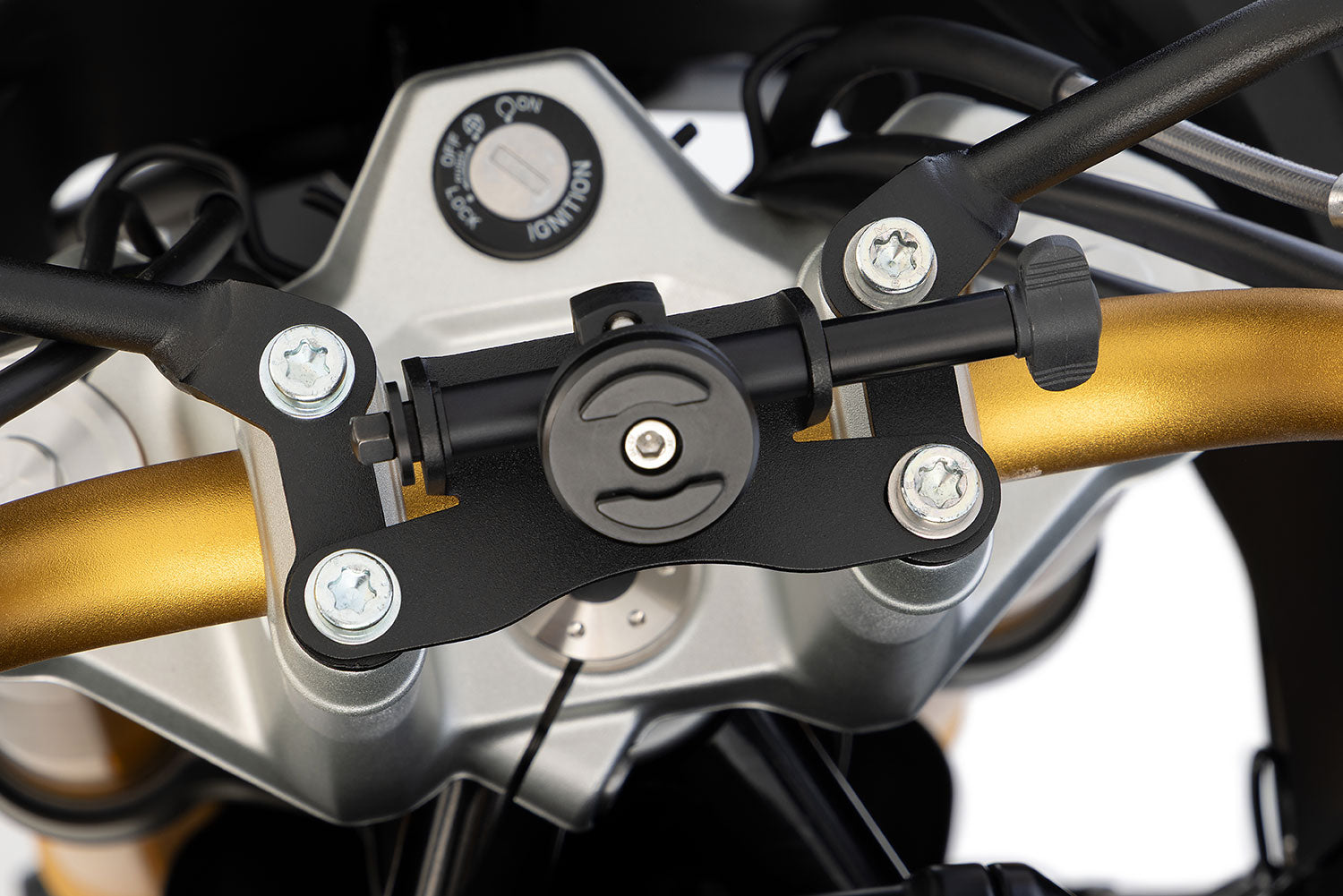 Wunderlich - Handlebar Clamp Device Carrier for F 450 GS