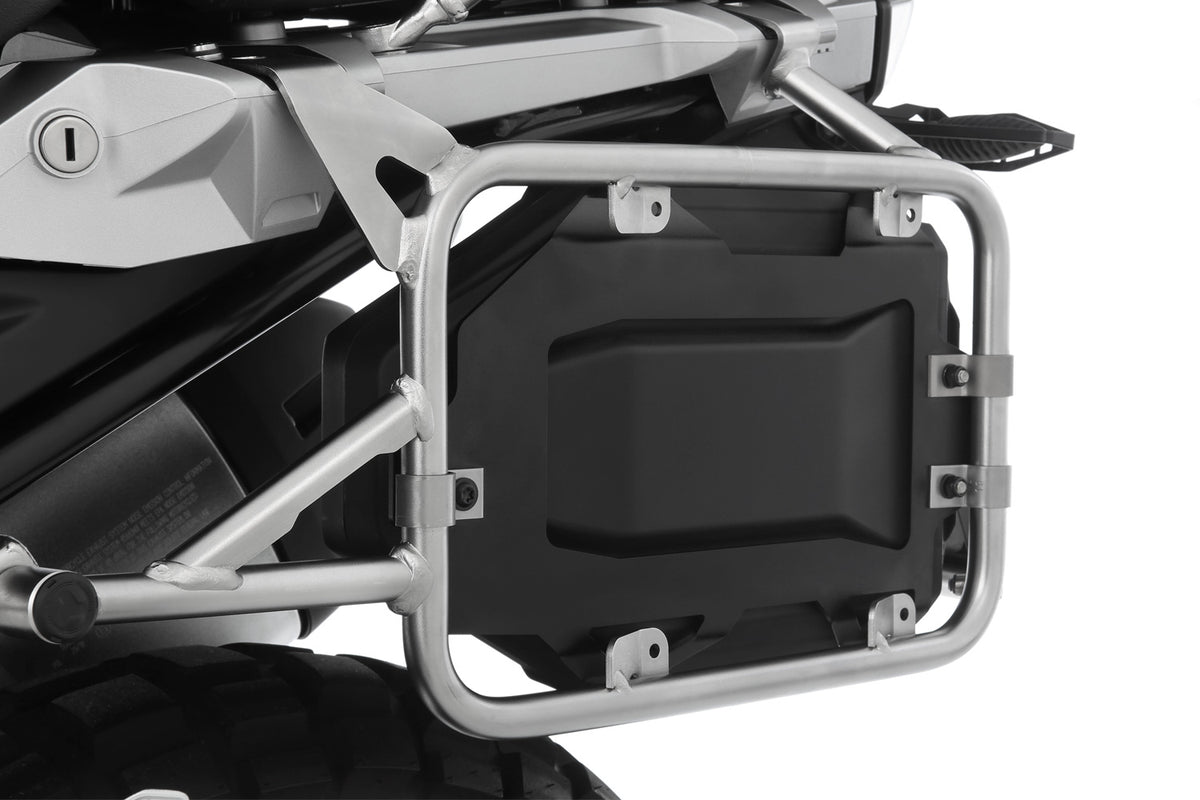 Tailored tool box for various bits and pieces  - Space-saving, integrated mounting on the left of the original case carrier!