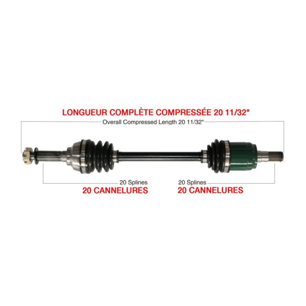 Kimpex-AXLE COMPL SUZ KIMPEX SUZ-7006K 779423292445