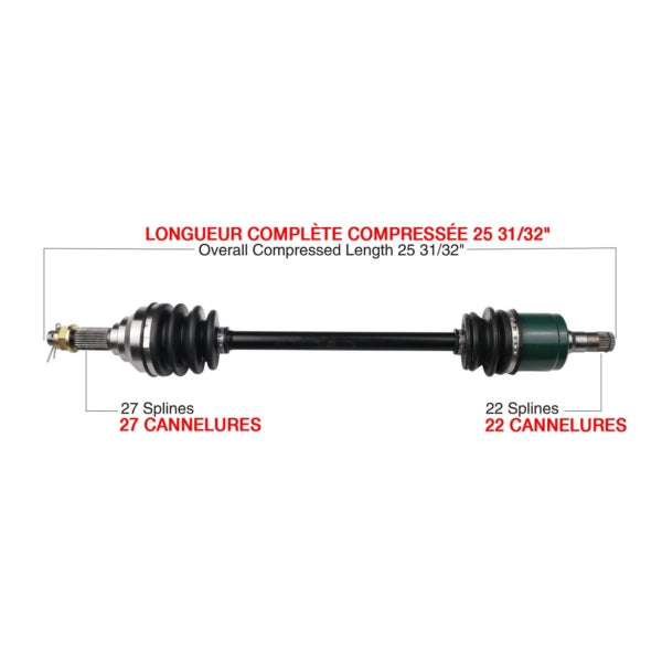 Kimpex-AXLE COMPL JDEERE KIMPEX JDR-7001K 416292416292