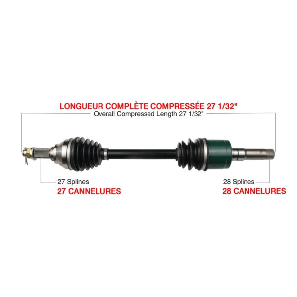 Kimpex-AXLE COMPL JDEERE KIMPEX JDR-7004K 779423292254
