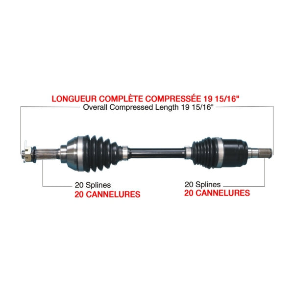 KimpexHD - Complete HD Axle (SUZ-6001HDK)