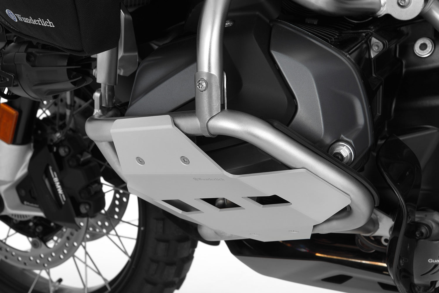 Wunderlich Rock Guard Set for Original BMW Engine Protection Bars.

