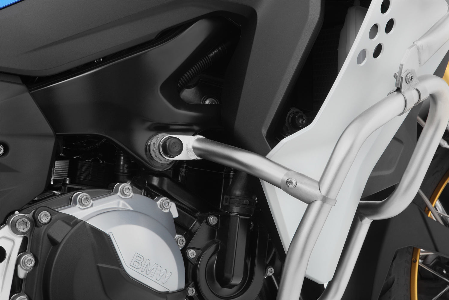 Wunderlich reinforcement bar for the original engine protection bar F 850 GS Adventure - complete your BMW ✔ Premium components ✔