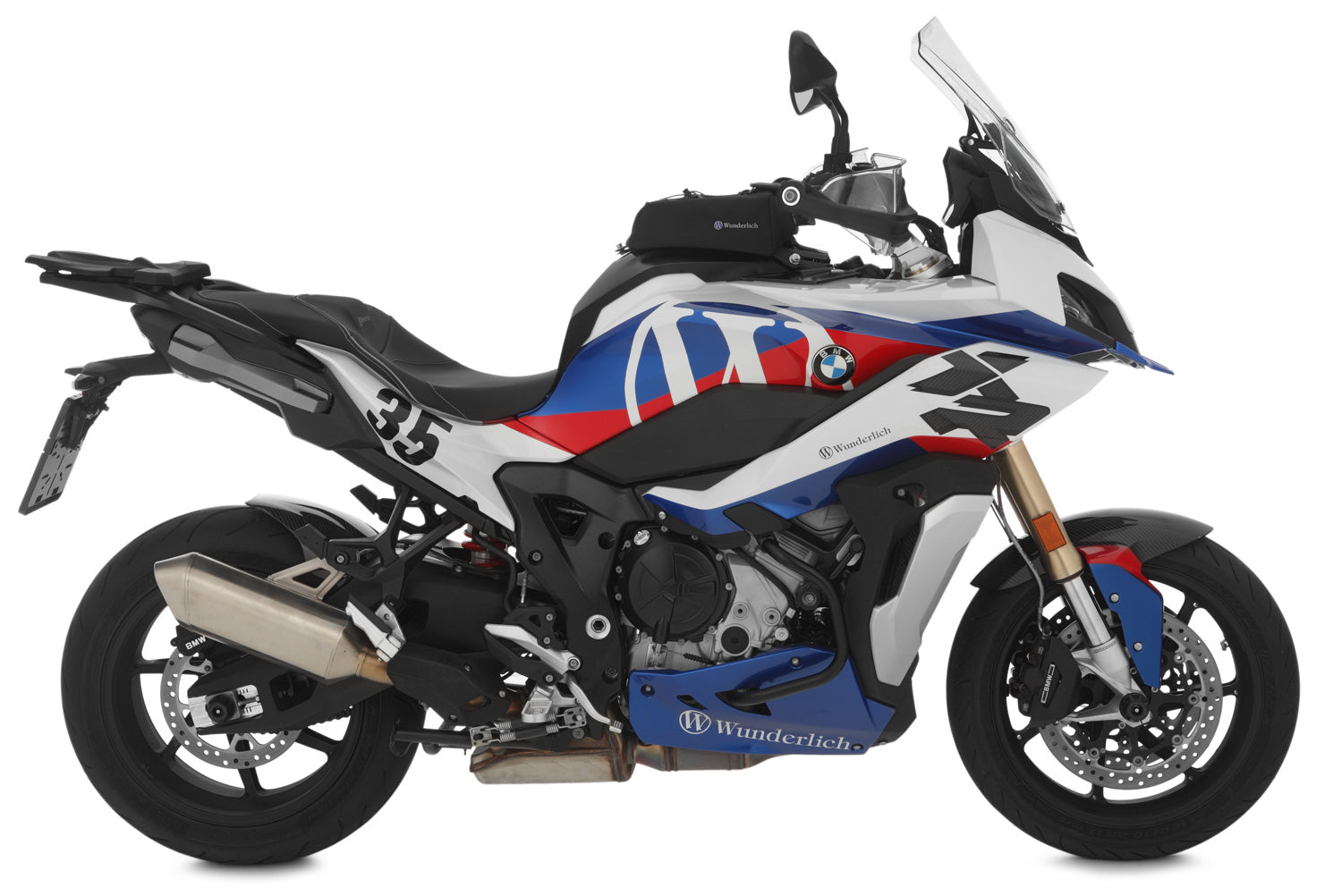Effective elevation of the handlebar base by approx. 20 mm - complete your BMW ✔ Premium components ✔ Integrated design ➜ Order now