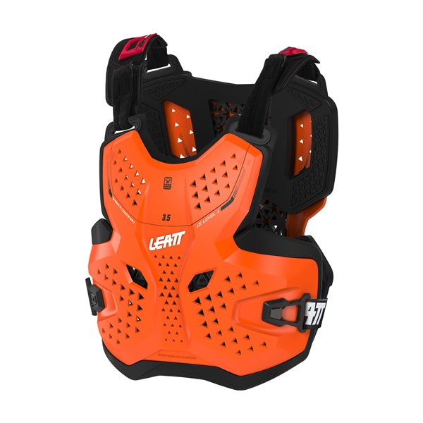 Leatt-CHEST PROTECTOR 3.5 JR OG/BK L/XL LEATT 5023051001 6009554027079