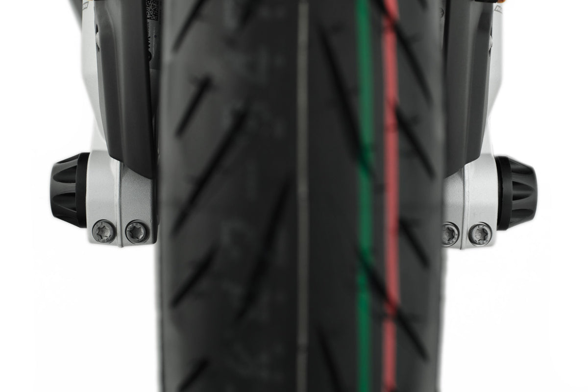 Keeps the forks a safe distance from the asphalt and helps prevent serious damage.