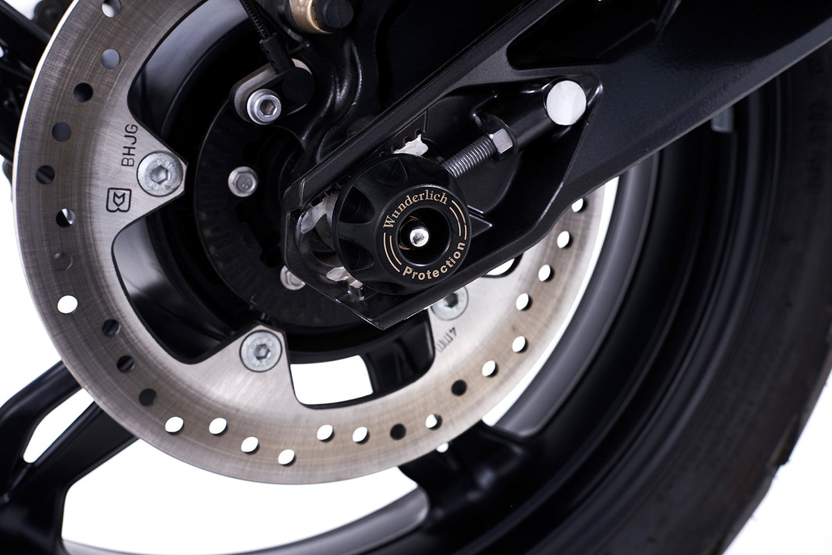 The protectors effectively keep the road away from the motorcycle and significantly reduce the possibility of damage to the front.