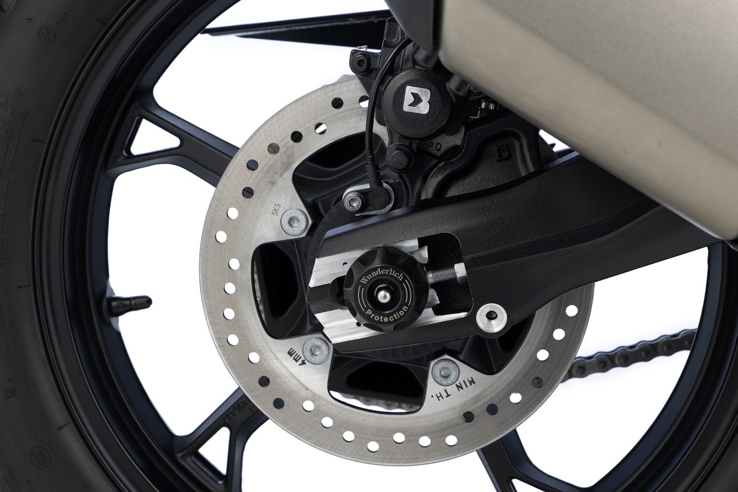 Wunderlich - Axle Protection Pads Doubleshock for F 450 GS
