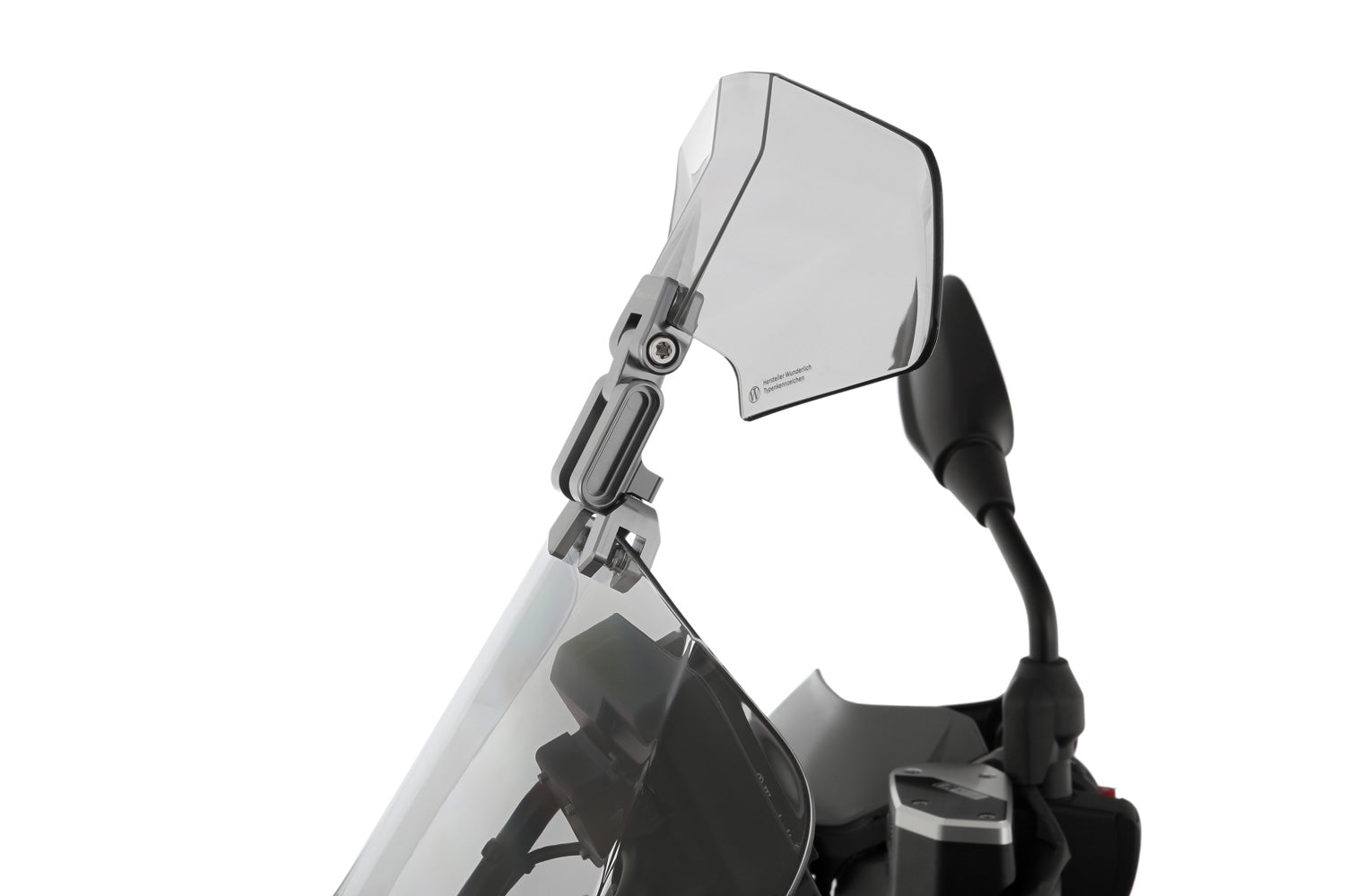 Wunderlich Vario-Ergo windshield Deflector+ 3D+ for bmw r1200gs lc from Wunderlich, perfect customised windprotection for your windshield.