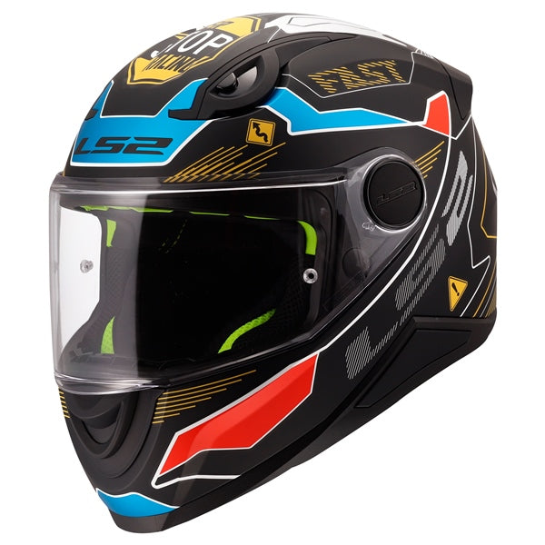 LS2-HELM KID ZERO MAT GY/RD L 168122511L 