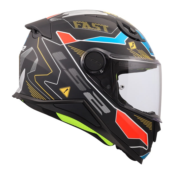 LS2-HELM KID ZERO MAT GY/RD L 168122511L 