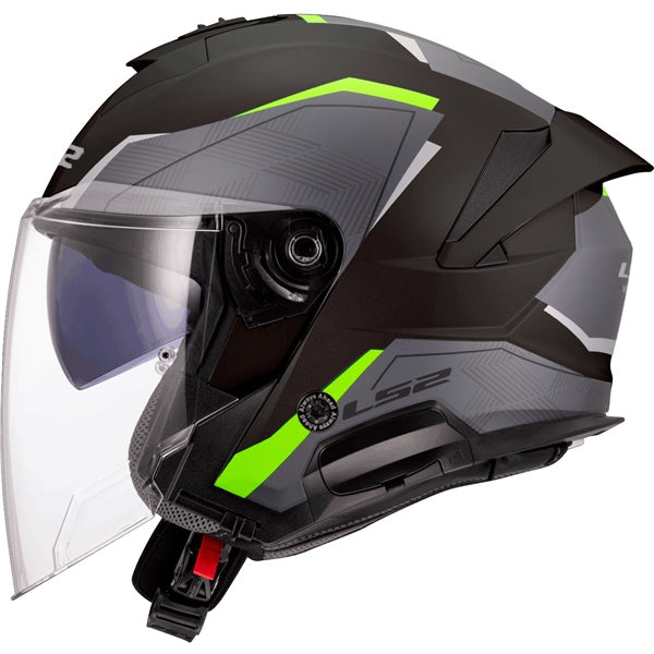 LS2-HELM VERSO II AIR MAT BK/H-VIS YE 3XL 3661820533XL 694214177903
