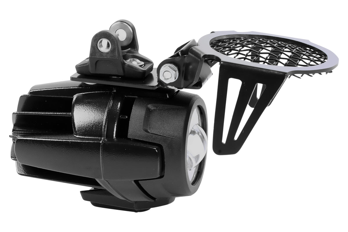 Wunderlich auxiliary light protection grille for BMW R 1200 GS LC  protects even from violent impacts.