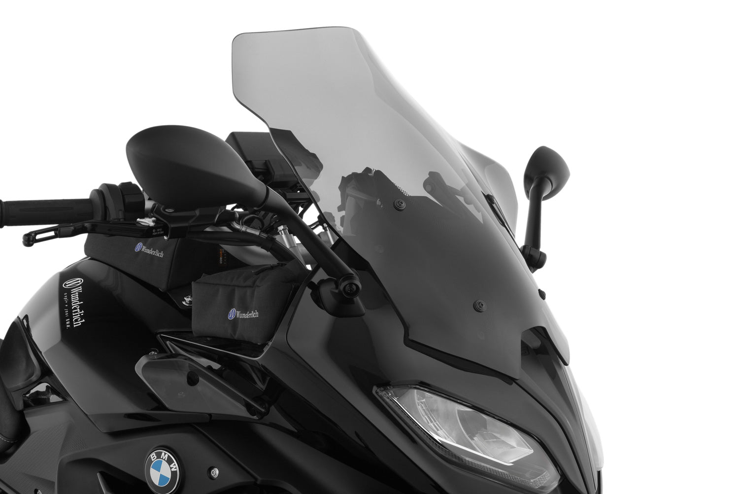 The qualities of this windshield are best felt after a long day's riding on your BMW