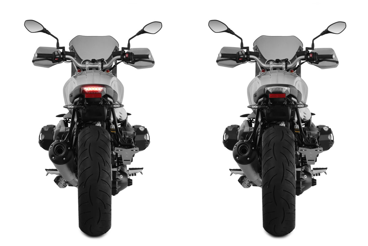 Unobstructed view of the tires and an uncompromising Retro-Style. ✔ Premium components ✔ Integrated design