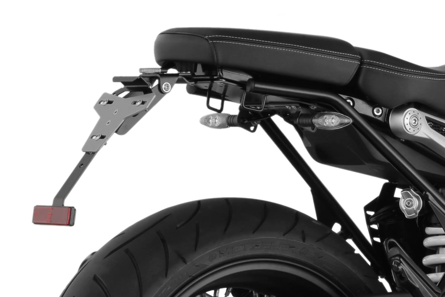Wunderlich license plate holder "SPORT" (With rear light conversion STRIPE)