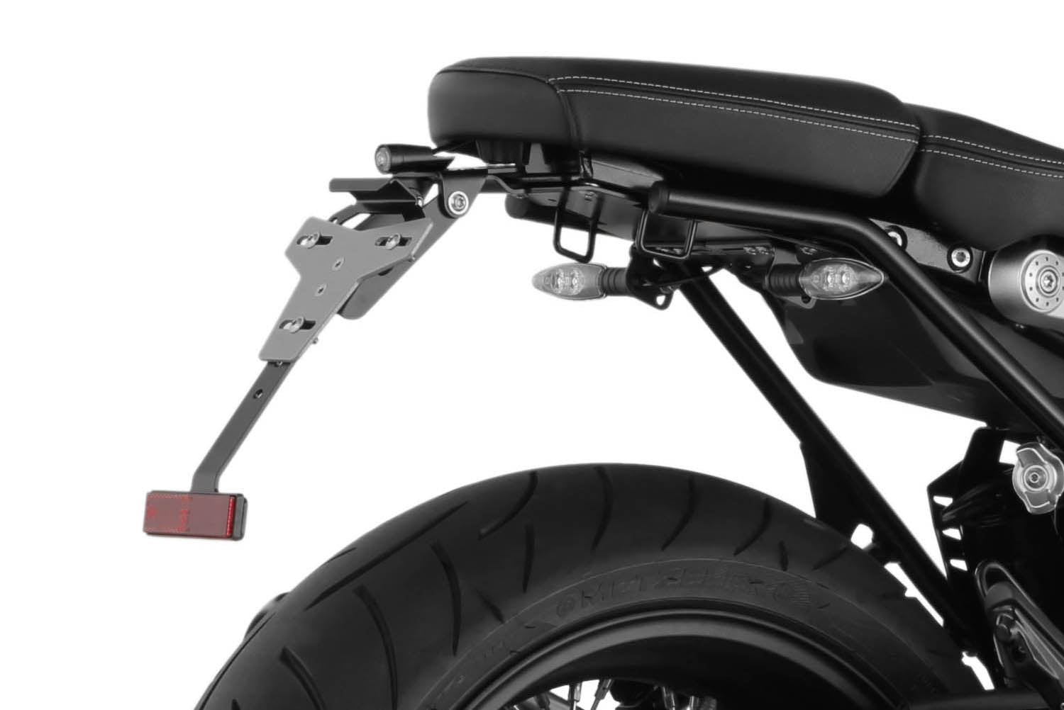 Wunderlich license plate holder "SPORT" (With rear light conversion DEVILS-EYE)