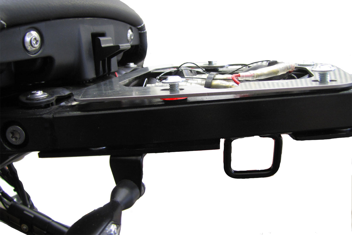Wunderlich safety plate pillion seat bank, for all R nineTs without pillion rider