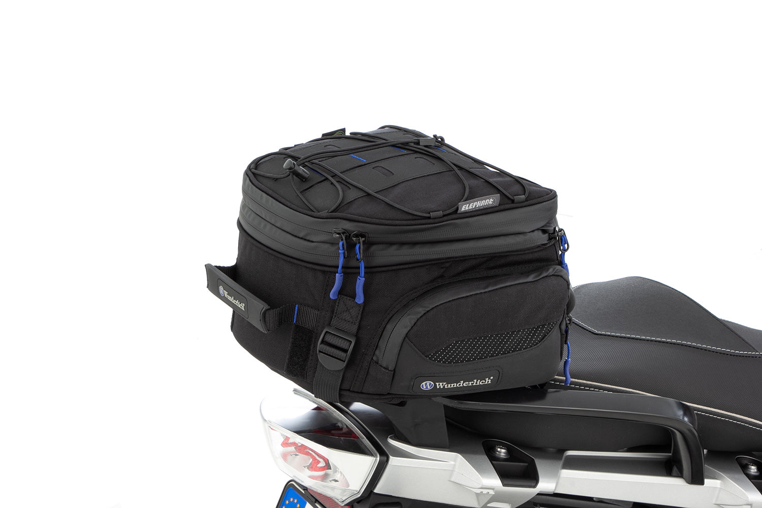 Multifunctional compact bag for the seat or luggage carrier