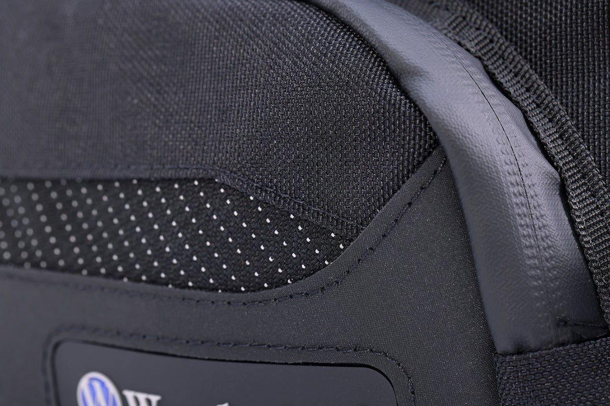 Multifunctional compact bag for the seat or luggage carrier