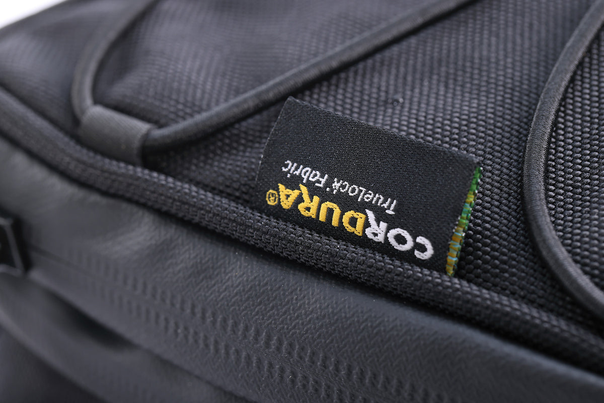 Multifunctional compact bag for the seat or luggage carrier