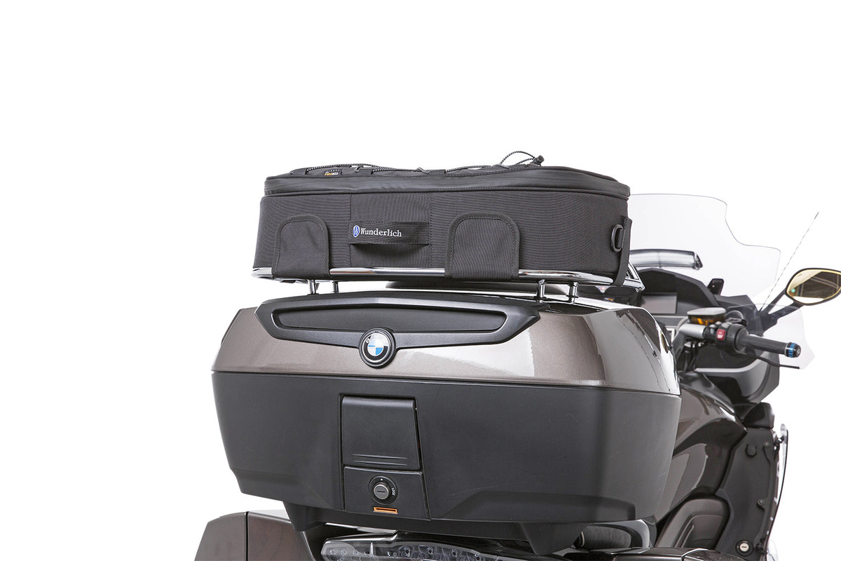 Wunderlich bag for top case railing. Tailored top case bag for the top case railing.