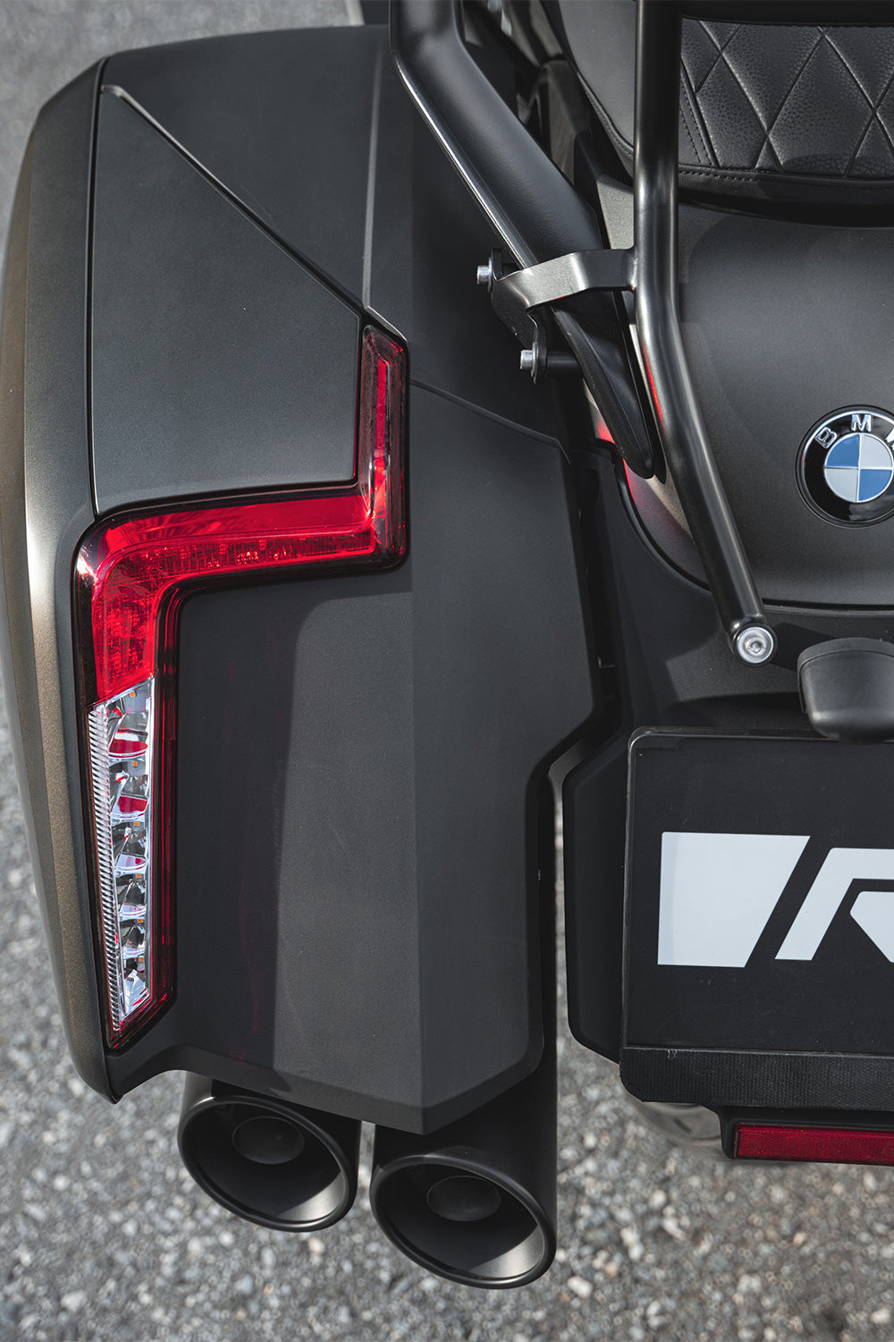 Remus - Sport Rear Silencer for K 1600 Bagger / Grand America Euro 5/5+