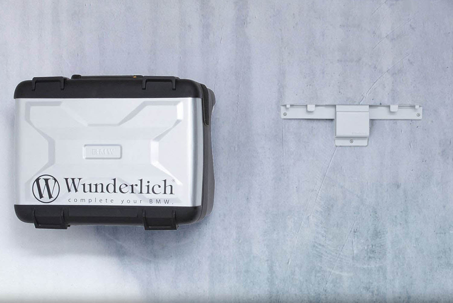 Wunderlich luggage wall bracket system F 750 GS, F 850 GS, R 1200/1250 GS LC