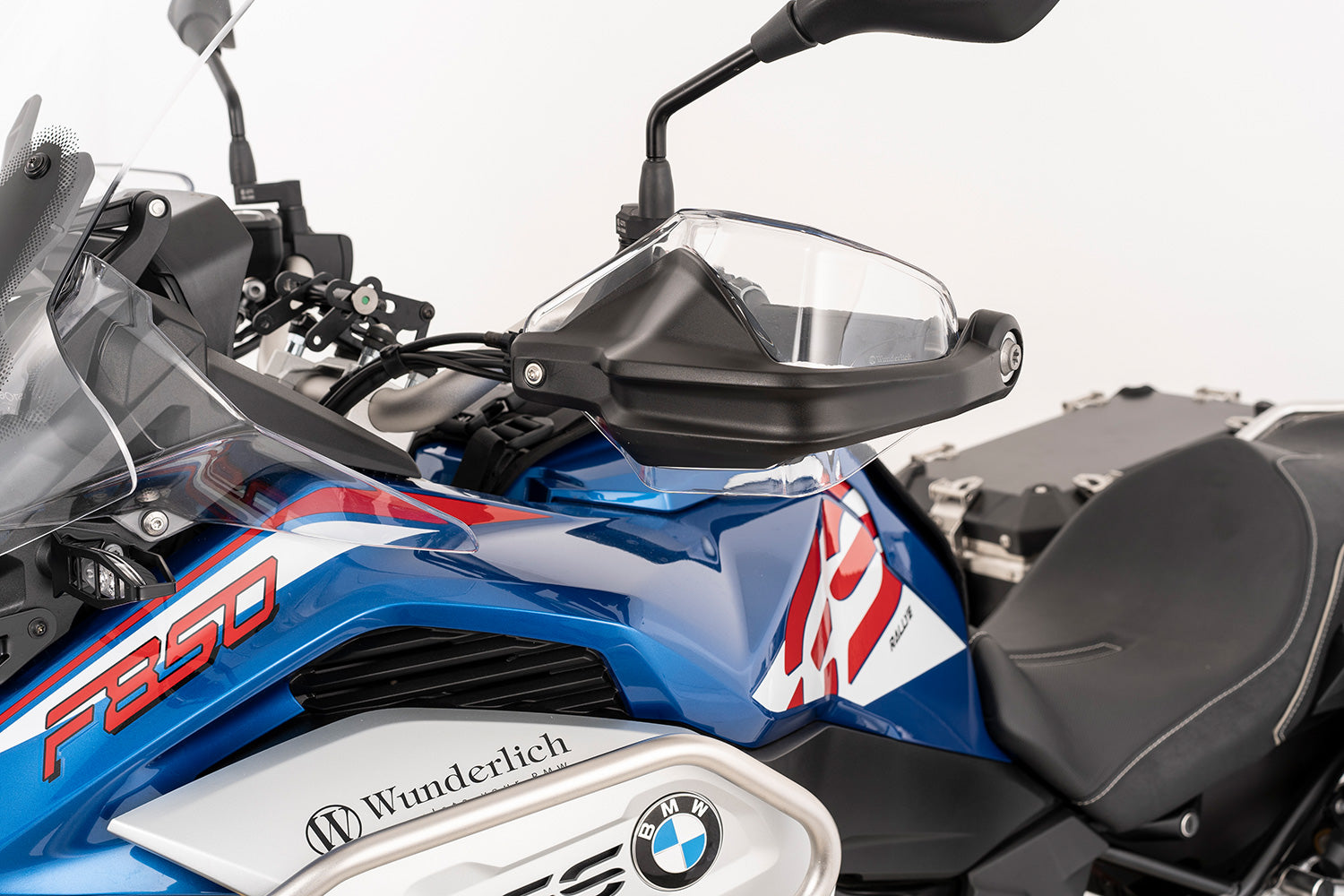 Our hand guard extension significantly enlarges the protective zone of the original protectors
