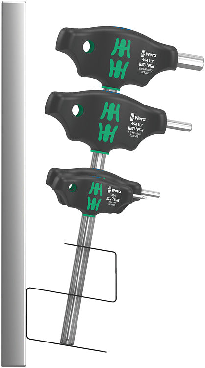Wera Tools - Screwdriver T-handle set Hex-Plus (7 pieces)