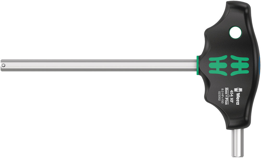 Wera Tools - 454 HF T-handle hexagon screwdriver Hex-Plus with holding function