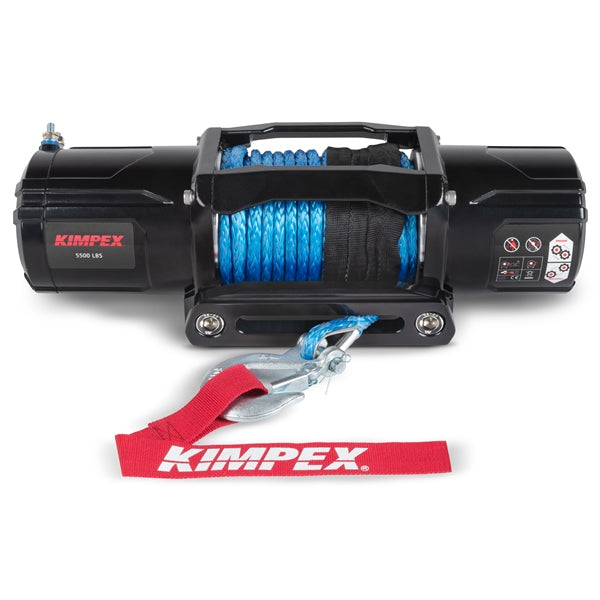 Kimpex-WINCH IP 67 5500 SYNT ROPE W/ACCESS EWV5500SR 