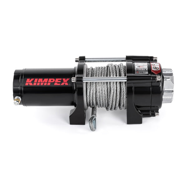 Kimpex-WINCH IP 67 2500 ONLY STEEL CABLE EWP2500GS-N 779423259868