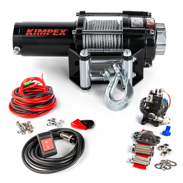 Kimpex-WINCH IP 67 3500 STEEL CABLE W/ACCESS EWP3500 779423176127