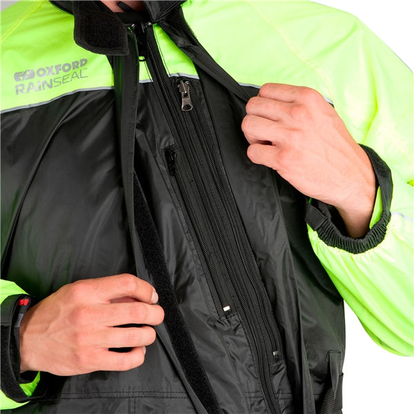 OxfordProducts-COMBI RAINSEAL BK/FLUO 6XL OXFORD RM2110036XLD 5030009413742
