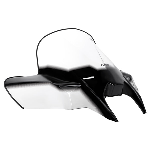 Kimpex-WINDSHIELD FIXED CLR/BK POL KIMPEX 3810049-54E 479821